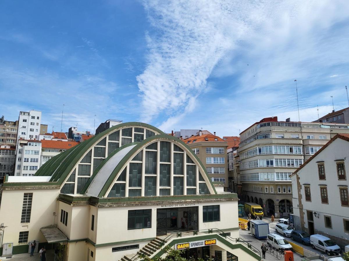 Piso Centrico 2 Habitaciones A Escasos Metros De Maria Pita A Coruña Dış mekan fotoğraf